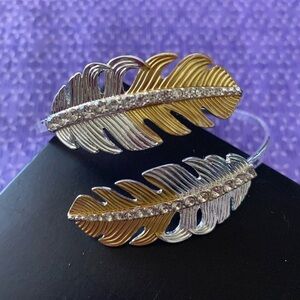 COPY - BRACELET-SILVER AND GOLD WRAP BRACELET